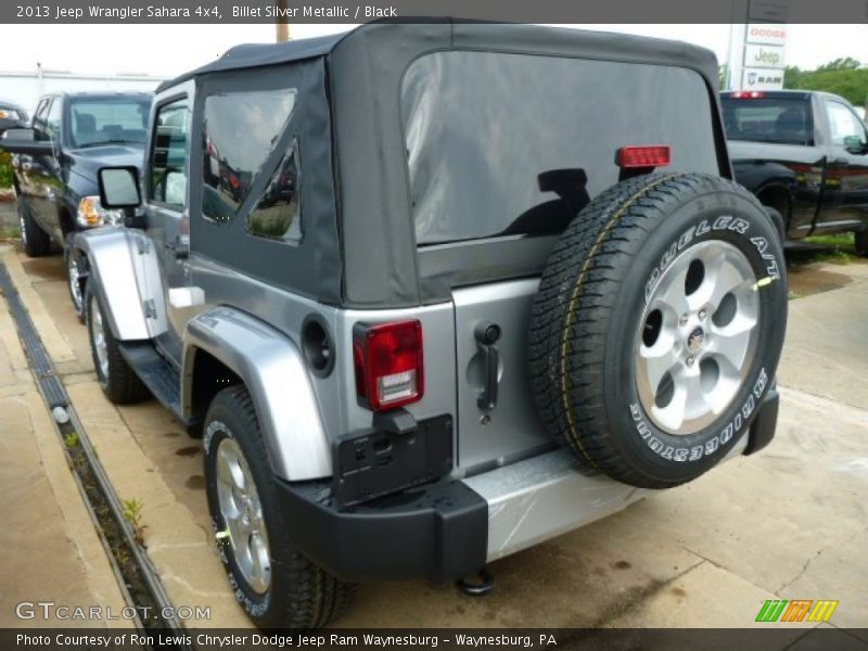 Billet Silver Metallic / Black 2013 Jeep Wrangler Sahara 4x4