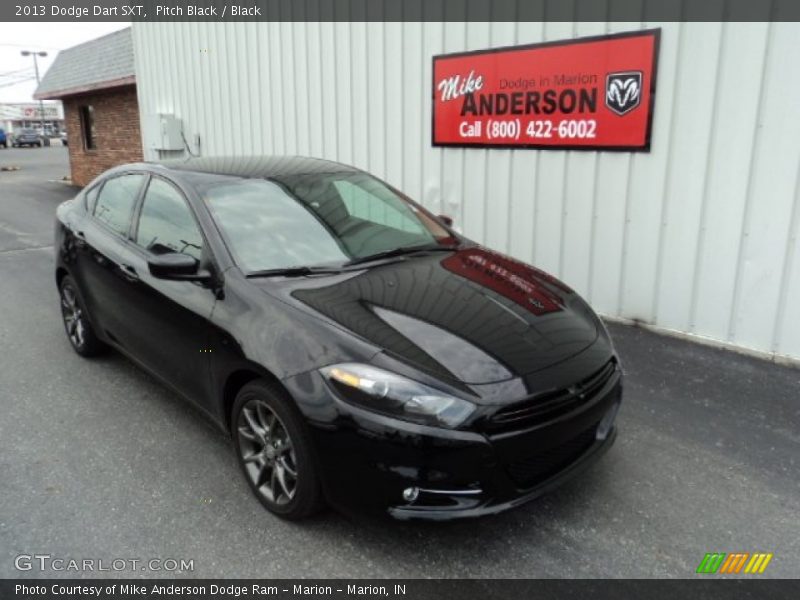 Pitch Black / Black 2013 Dodge Dart SXT