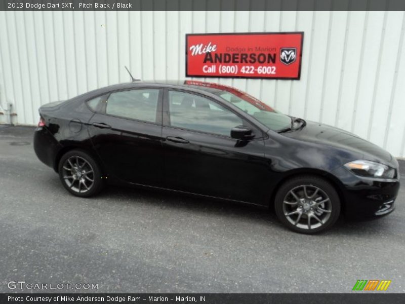 Pitch Black / Black 2013 Dodge Dart SXT