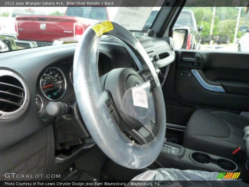 Billet Silver Metallic / Black 2013 Jeep Wrangler Sahara 4x4
