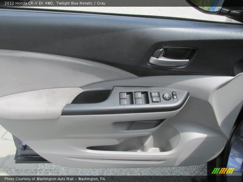 Twilight Blue Metallic / Gray 2012 Honda CR-V EX 4WD