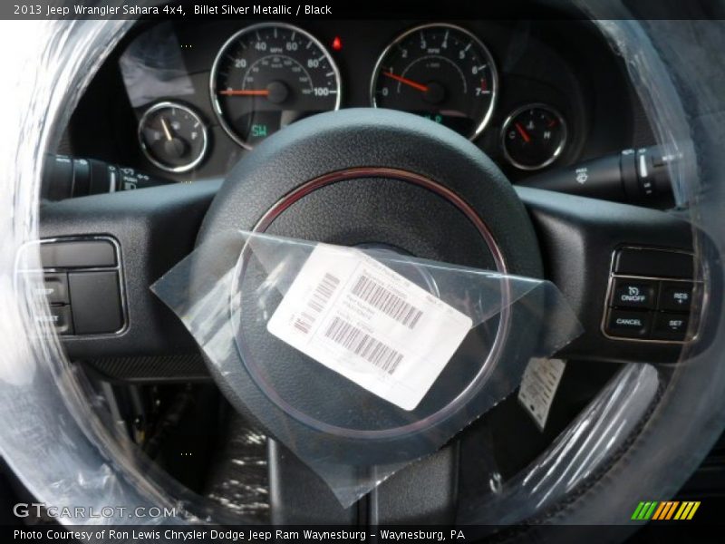 Billet Silver Metallic / Black 2013 Jeep Wrangler Sahara 4x4