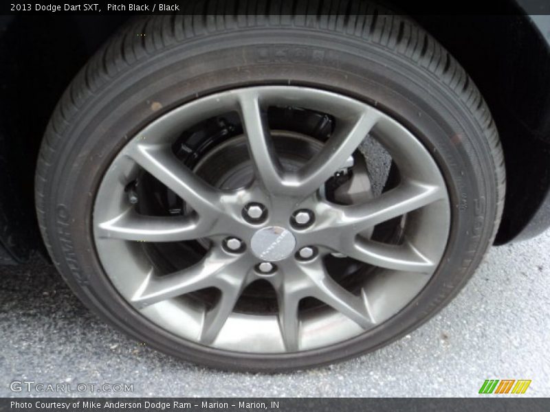 Pitch Black / Black 2013 Dodge Dart SXT