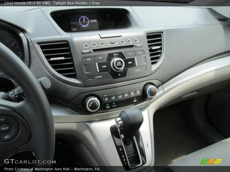 Twilight Blue Metallic / Gray 2012 Honda CR-V EX 4WD