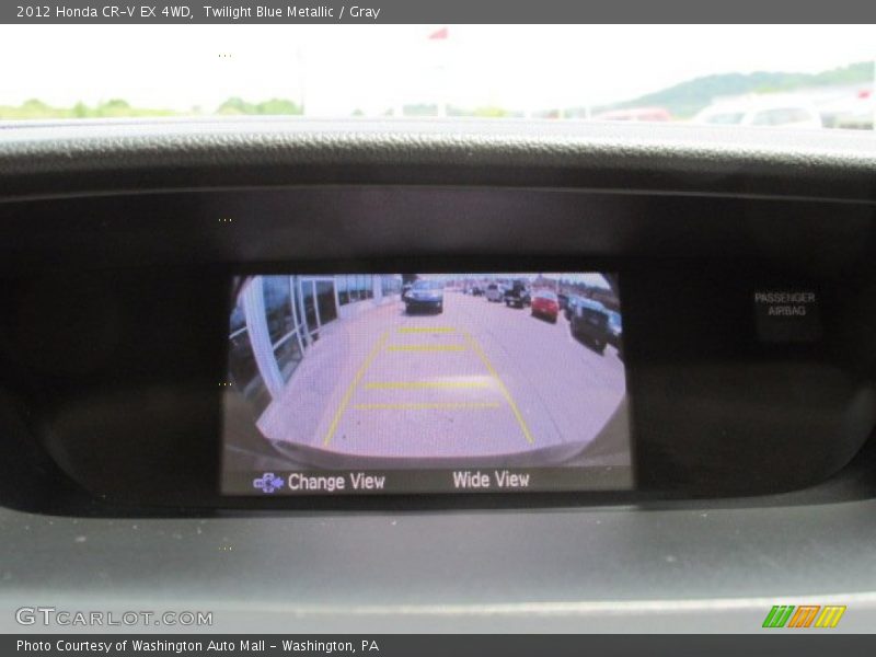 Twilight Blue Metallic / Gray 2012 Honda CR-V EX 4WD