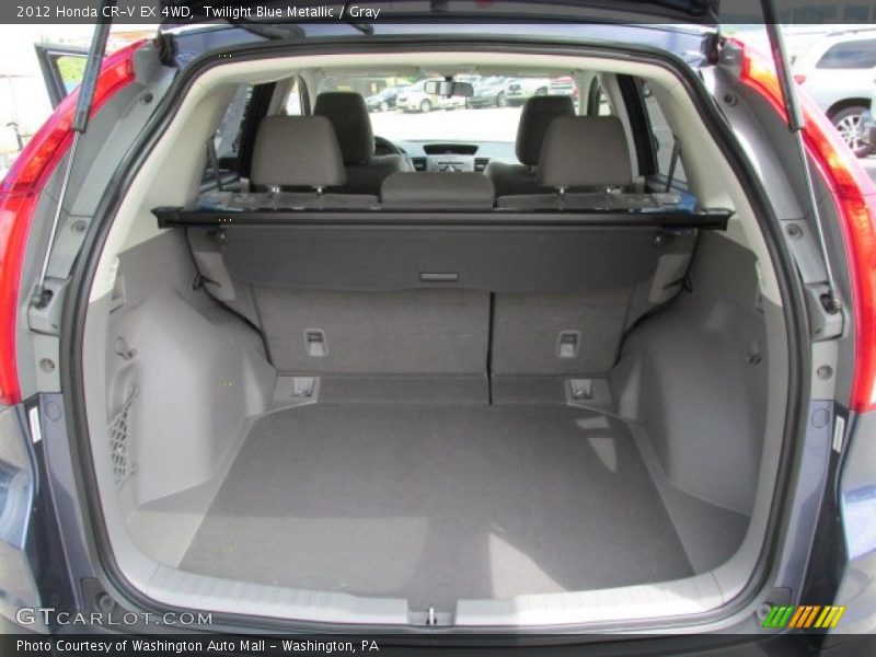 Twilight Blue Metallic / Gray 2012 Honda CR-V EX 4WD