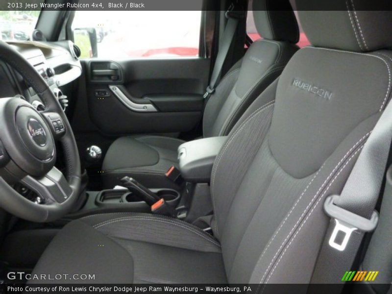 Black / Black 2013 Jeep Wrangler Rubicon 4x4
