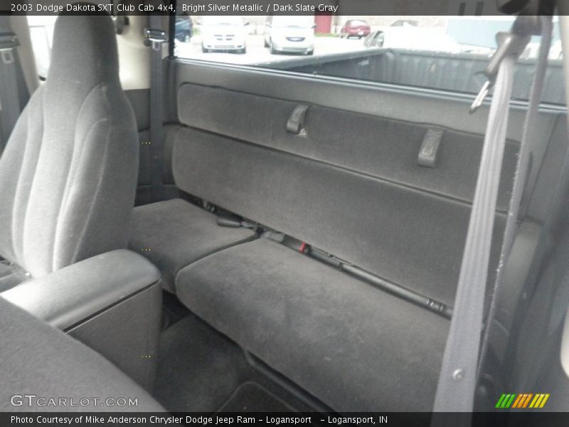 Bright Silver Metallic / Dark Slate Gray 2003 Dodge Dakota SXT Club Cab 4x4