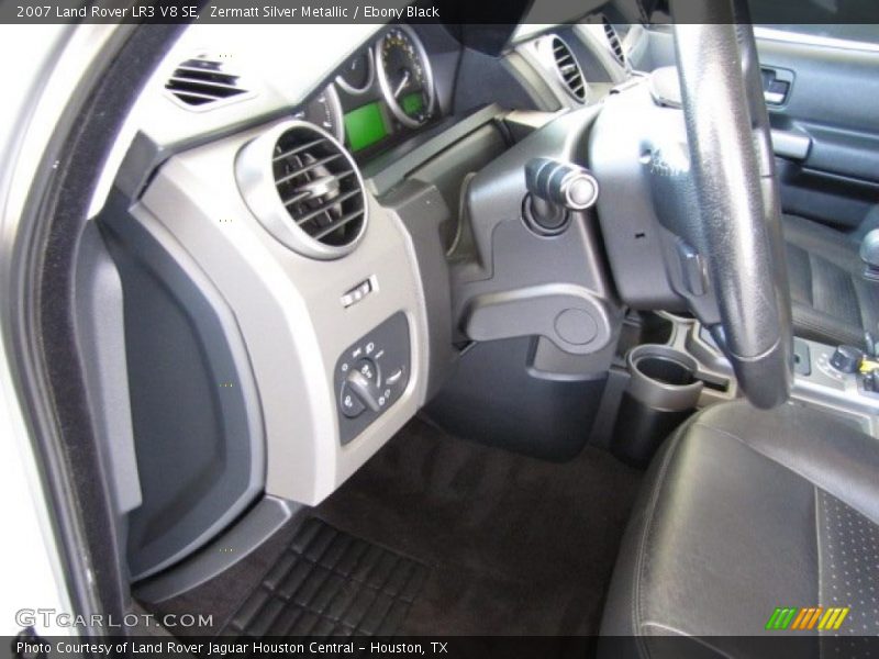 Zermatt Silver Metallic / Ebony Black 2007 Land Rover LR3 V8 SE