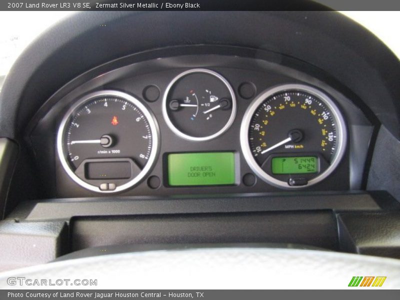  2007 LR3 V8 SE V8 SE Gauges