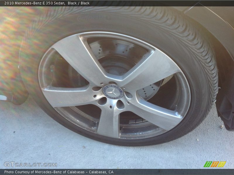 Black / Black 2010 Mercedes-Benz E 350 Sedan