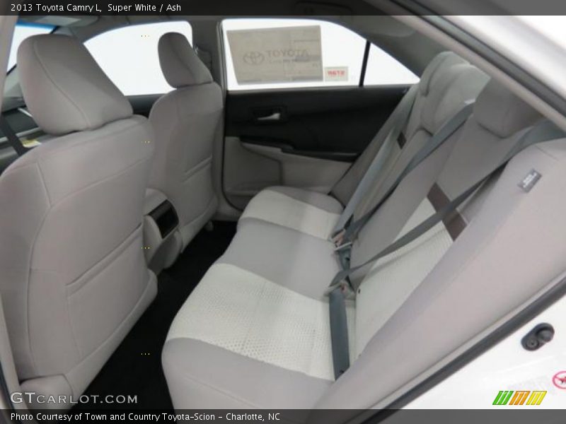 Super White / Ash 2013 Toyota Camry L