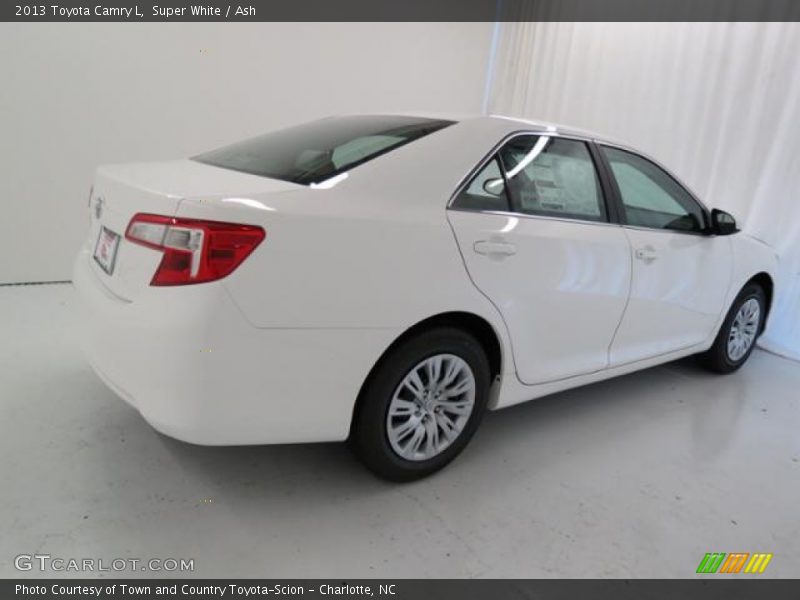 Super White / Ash 2013 Toyota Camry L