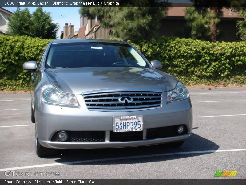 Diamond Graphite Metallic / Graphite 2006 Infiniti M 45 Sedan
