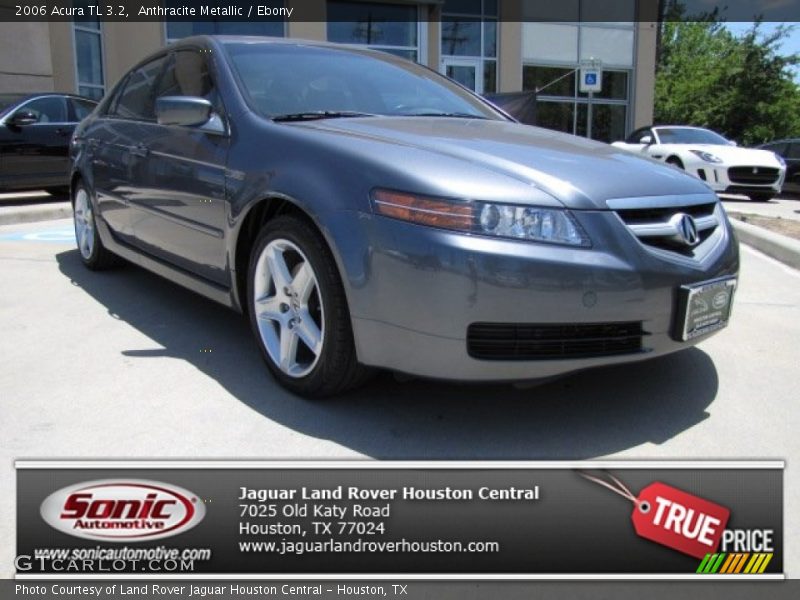Anthracite Metallic / Ebony 2006 Acura TL 3.2