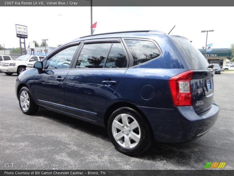 Velvet Blue / Gray 2007 Kia Rondo LX V6