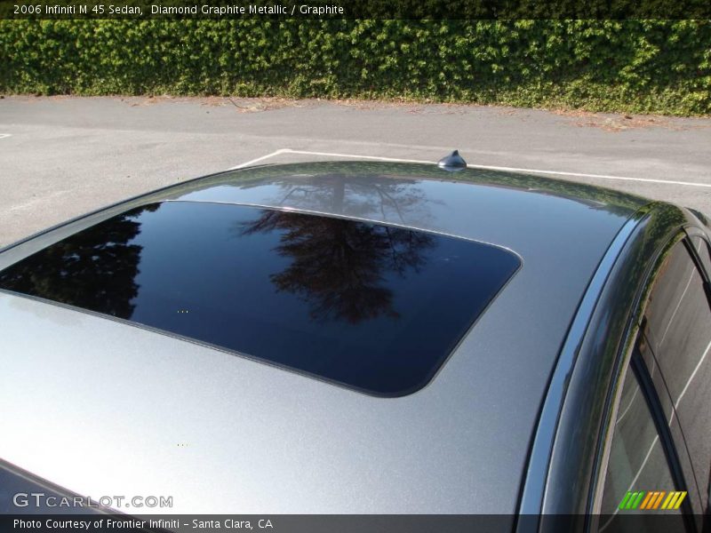 Diamond Graphite Metallic / Graphite 2006 Infiniti M 45 Sedan