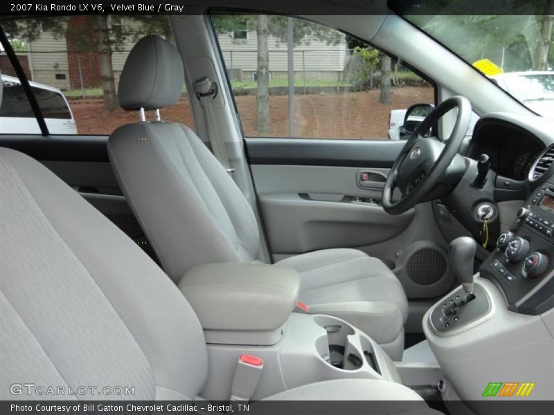 Velvet Blue / Gray 2007 Kia Rondo LX V6
