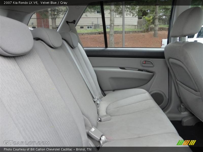 Velvet Blue / Gray 2007 Kia Rondo LX V6