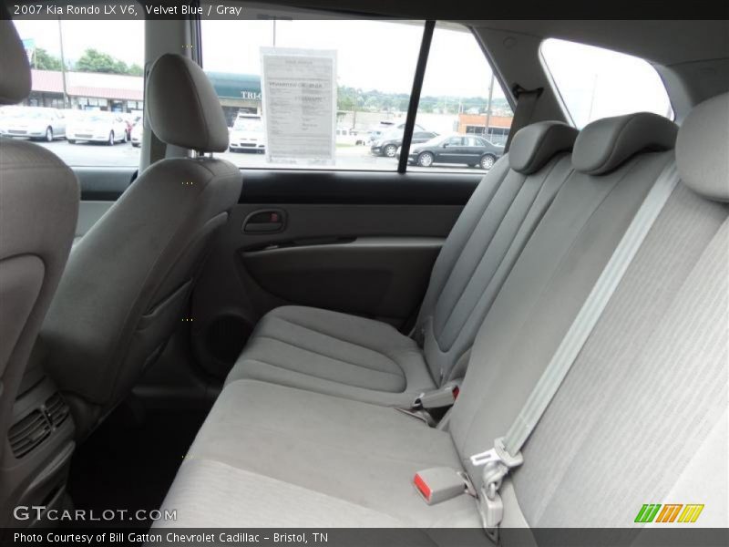 Velvet Blue / Gray 2007 Kia Rondo LX V6