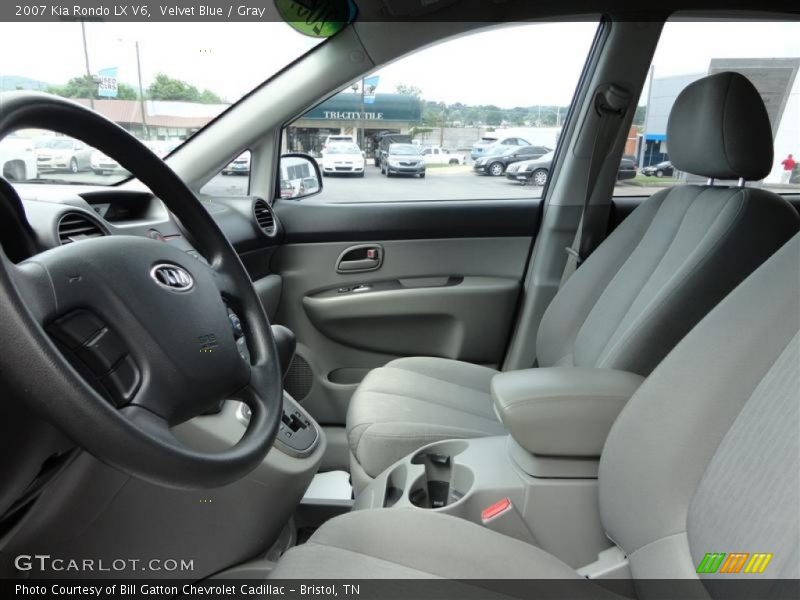 Velvet Blue / Gray 2007 Kia Rondo LX V6
