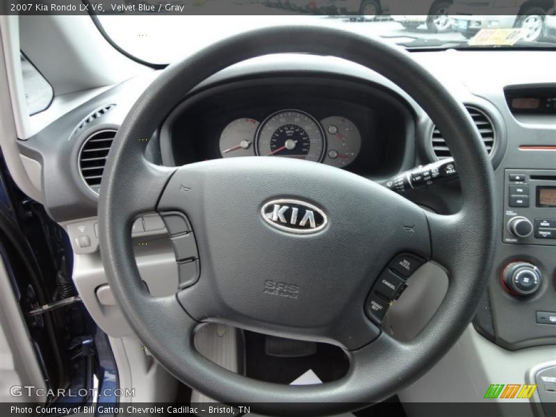 Velvet Blue / Gray 2007 Kia Rondo LX V6