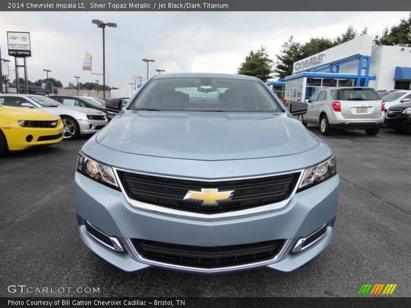 Silver Topaz Metallic / Jet Black/Dark Titanium 2014 Chevrolet Impala LS