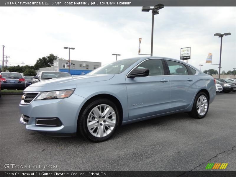 Silver Topaz Metallic / Jet Black/Dark Titanium 2014 Chevrolet Impala LS