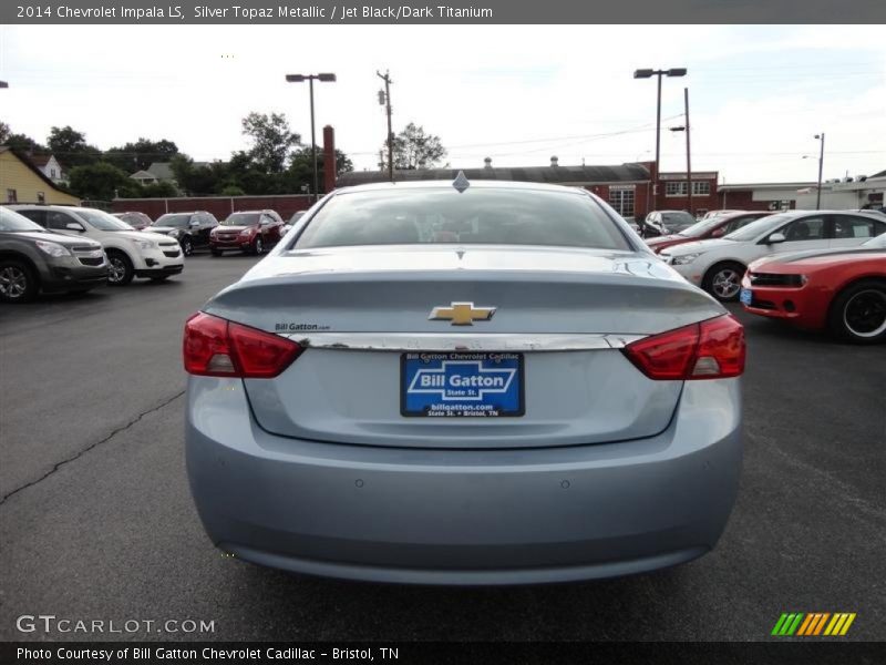 Silver Topaz Metallic / Jet Black/Dark Titanium 2014 Chevrolet Impala LS