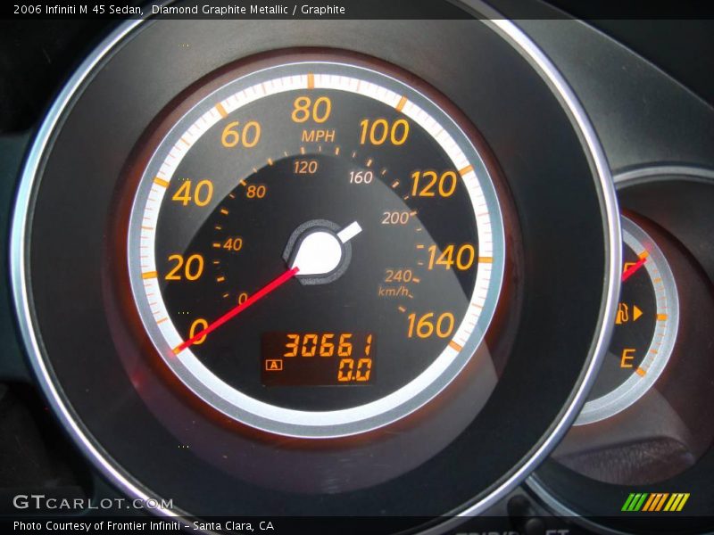 Diamond Graphite Metallic / Graphite 2006 Infiniti M 45 Sedan