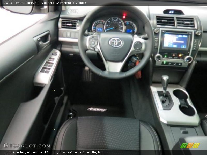 Magnetic Gray Metallic / Black 2013 Toyota Camry SE