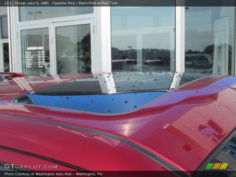 Cayenne Red / Black/Red w/Red Trim 2011 Nissan Juke SL AWD