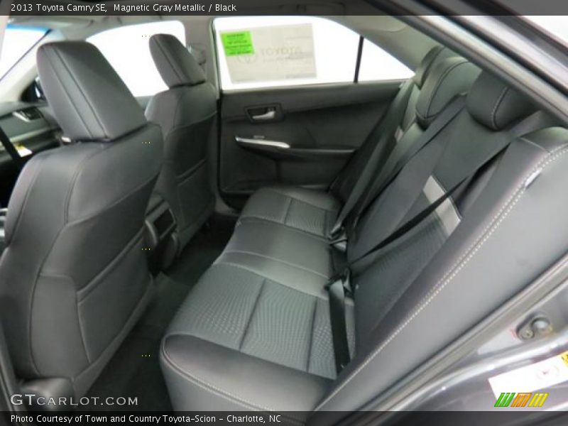 Magnetic Gray Metallic / Black 2013 Toyota Camry SE