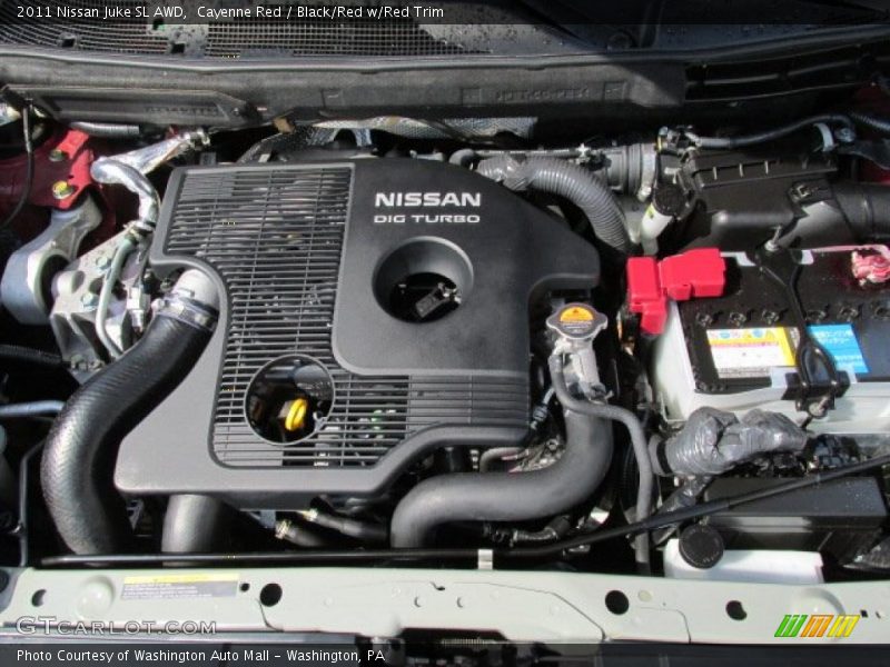 Cayenne Red / Black/Red w/Red Trim 2011 Nissan Juke SL AWD
