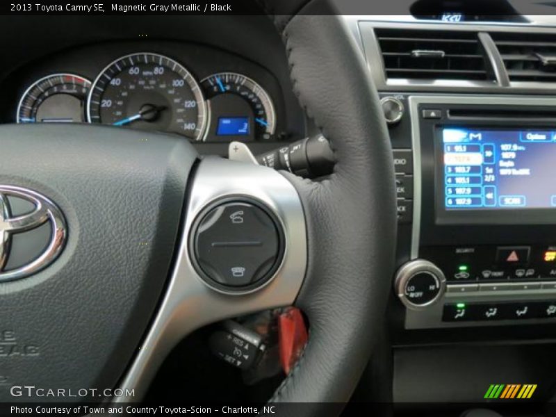 Magnetic Gray Metallic / Black 2013 Toyota Camry SE