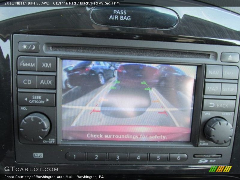 Cayenne Red / Black/Red w/Red Trim 2011 Nissan Juke SL AWD