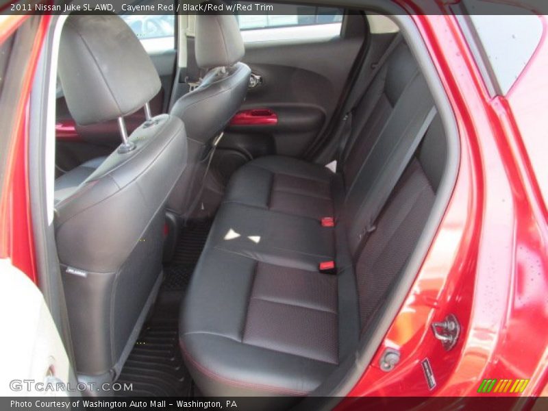Cayenne Red / Black/Red w/Red Trim 2011 Nissan Juke SL AWD