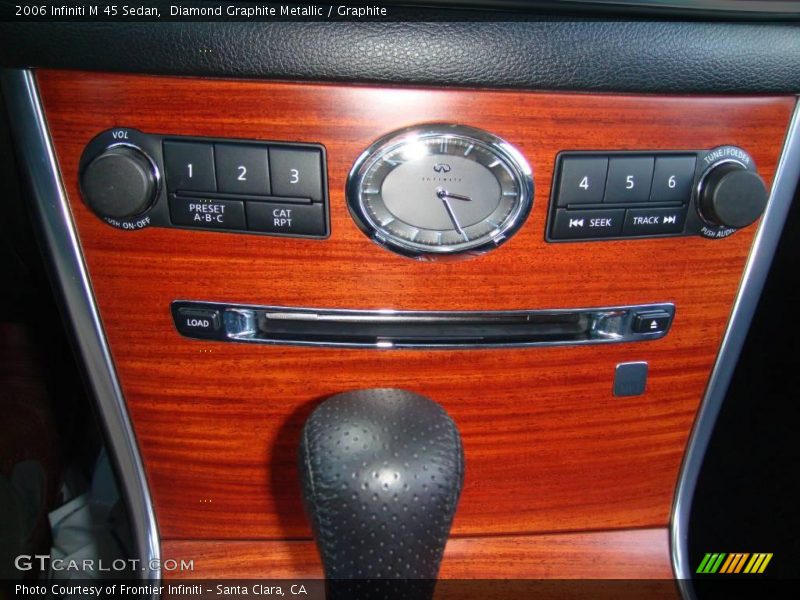 Diamond Graphite Metallic / Graphite 2006 Infiniti M 45 Sedan