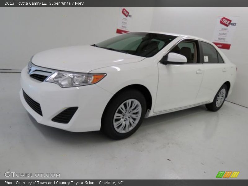 Super White / Ivory 2013 Toyota Camry LE