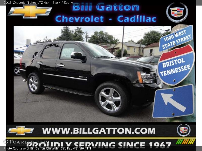 Black / Ebony 2013 Chevrolet Tahoe LTZ 4x4