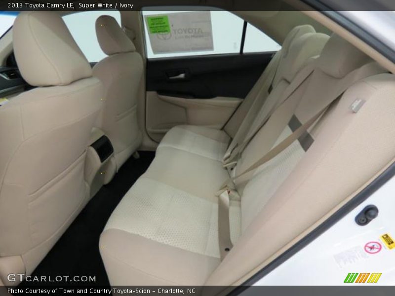 Super White / Ivory 2013 Toyota Camry LE