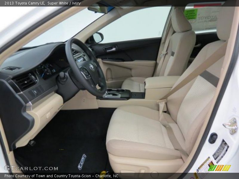 Super White / Ivory 2013 Toyota Camry LE