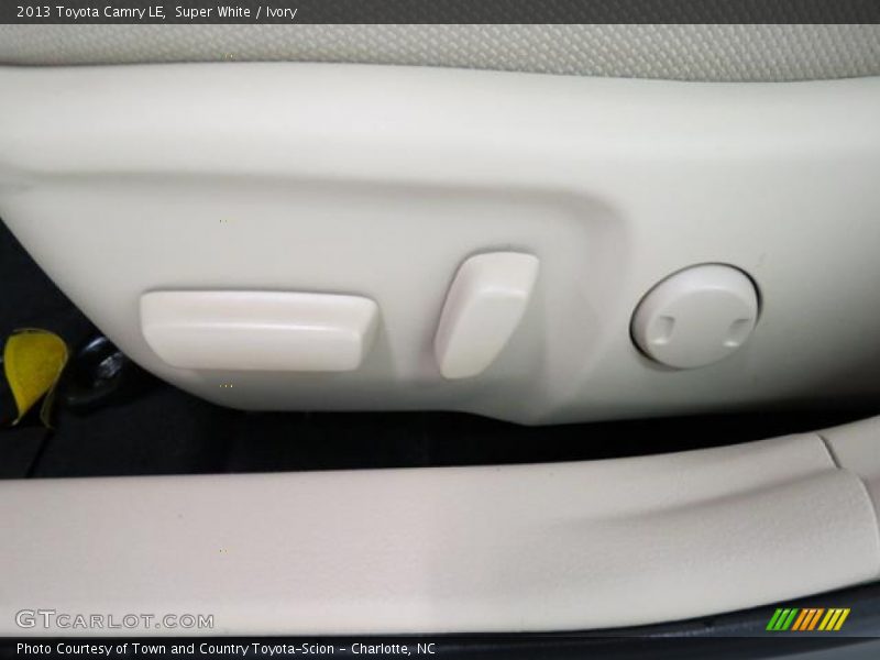 Super White / Ivory 2013 Toyota Camry LE