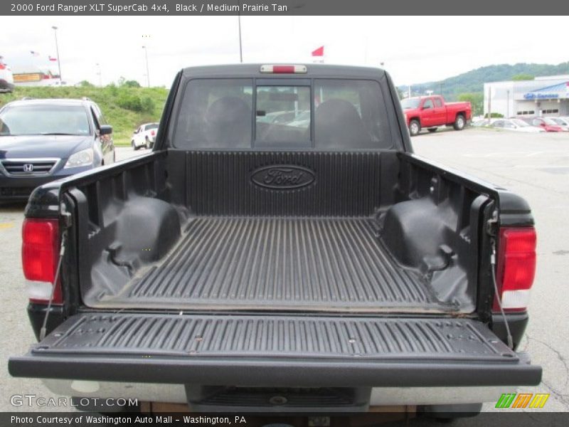 Black / Medium Prairie Tan 2000 Ford Ranger XLT SuperCab 4x4