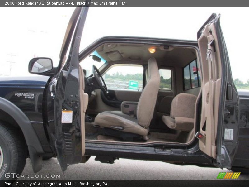 Black / Medium Prairie Tan 2000 Ford Ranger XLT SuperCab 4x4