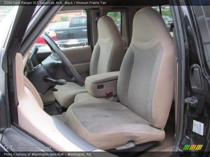 Black / Medium Prairie Tan 2000 Ford Ranger XLT SuperCab 4x4