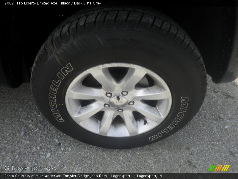 Black / Dark Slate Gray 2002 Jeep Liberty Limited 4x4