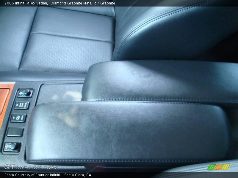 Diamond Graphite Metallic / Graphite 2006 Infiniti M 45 Sedan
