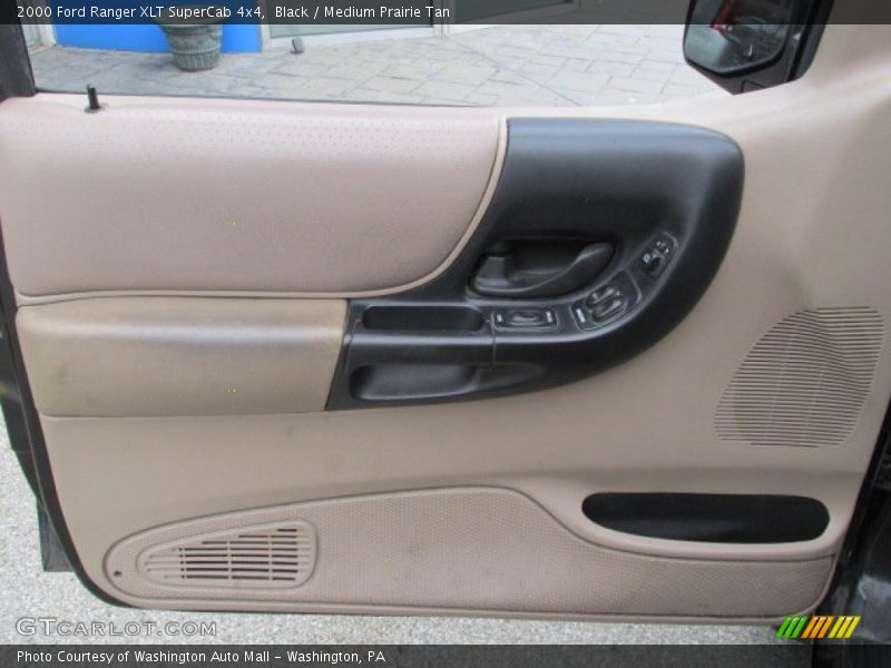 Black / Medium Prairie Tan 2000 Ford Ranger XLT SuperCab 4x4