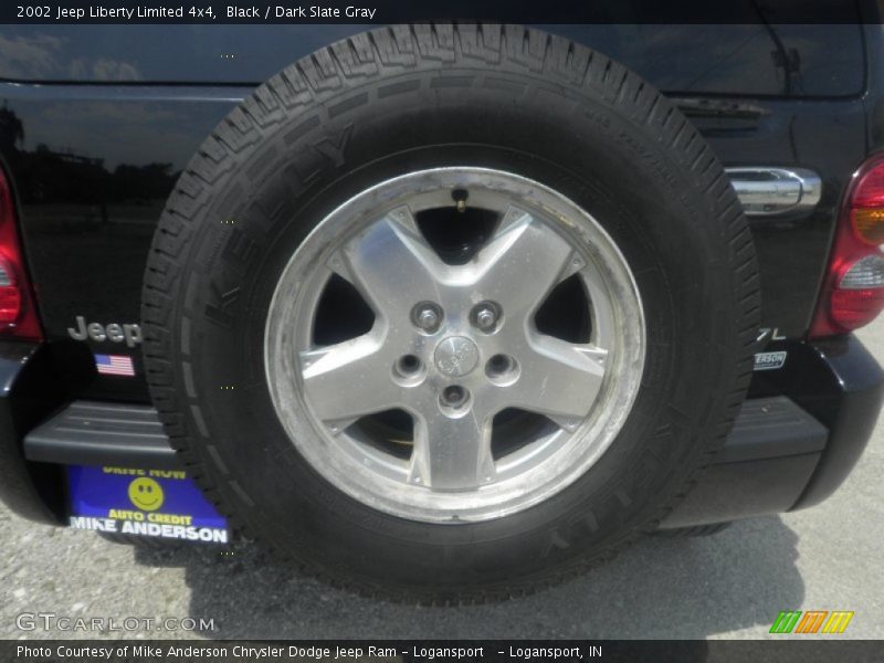Black / Dark Slate Gray 2002 Jeep Liberty Limited 4x4